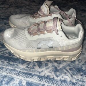 Brand new. Size 6. I bought from someone on here and then they were too small.